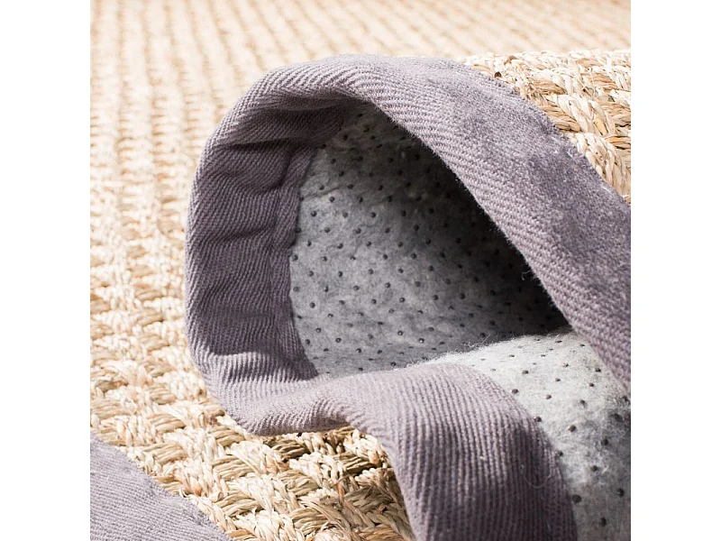 Tapis Naturel/Gris foncé 183 X 274 cm - Roselyn