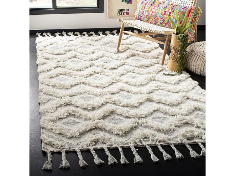 Tapis Gris/Neutre 183 X 274 cm - Azores