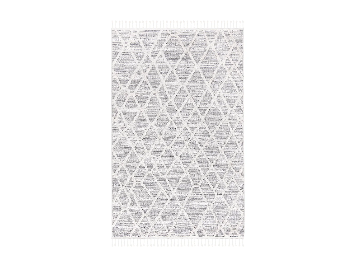 Tapis Neutre/Gris 122 X 183 cm - Lucille