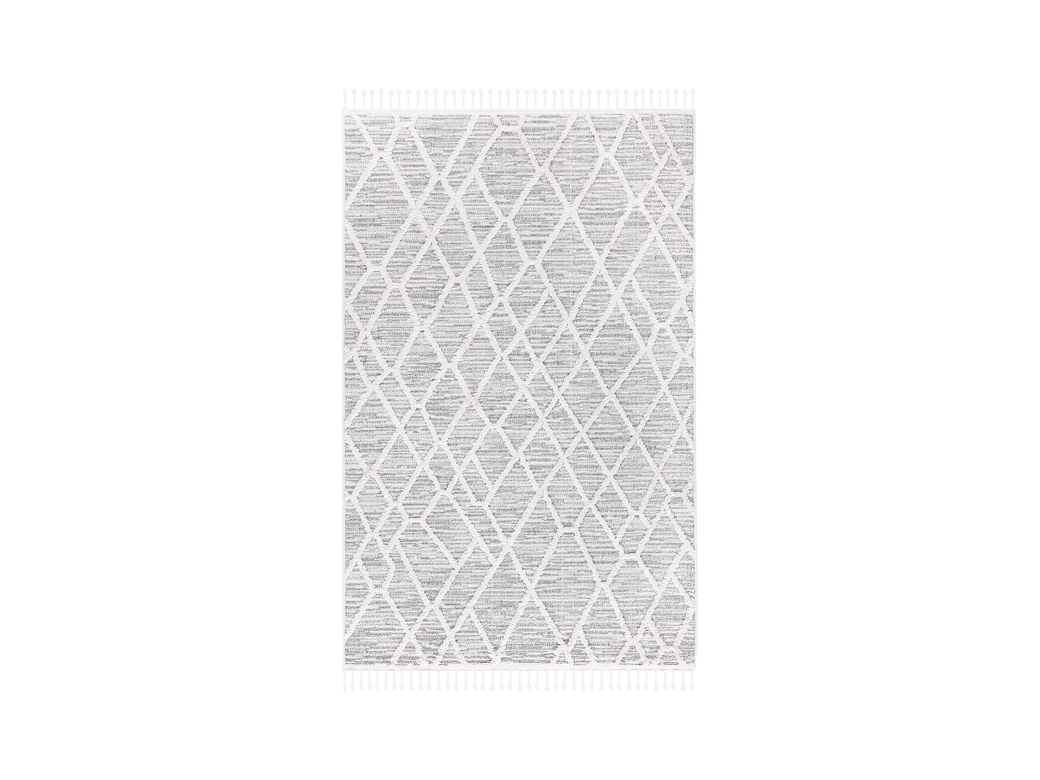 Tapis Neutre/Gris 122 X 183 cm - Lucille