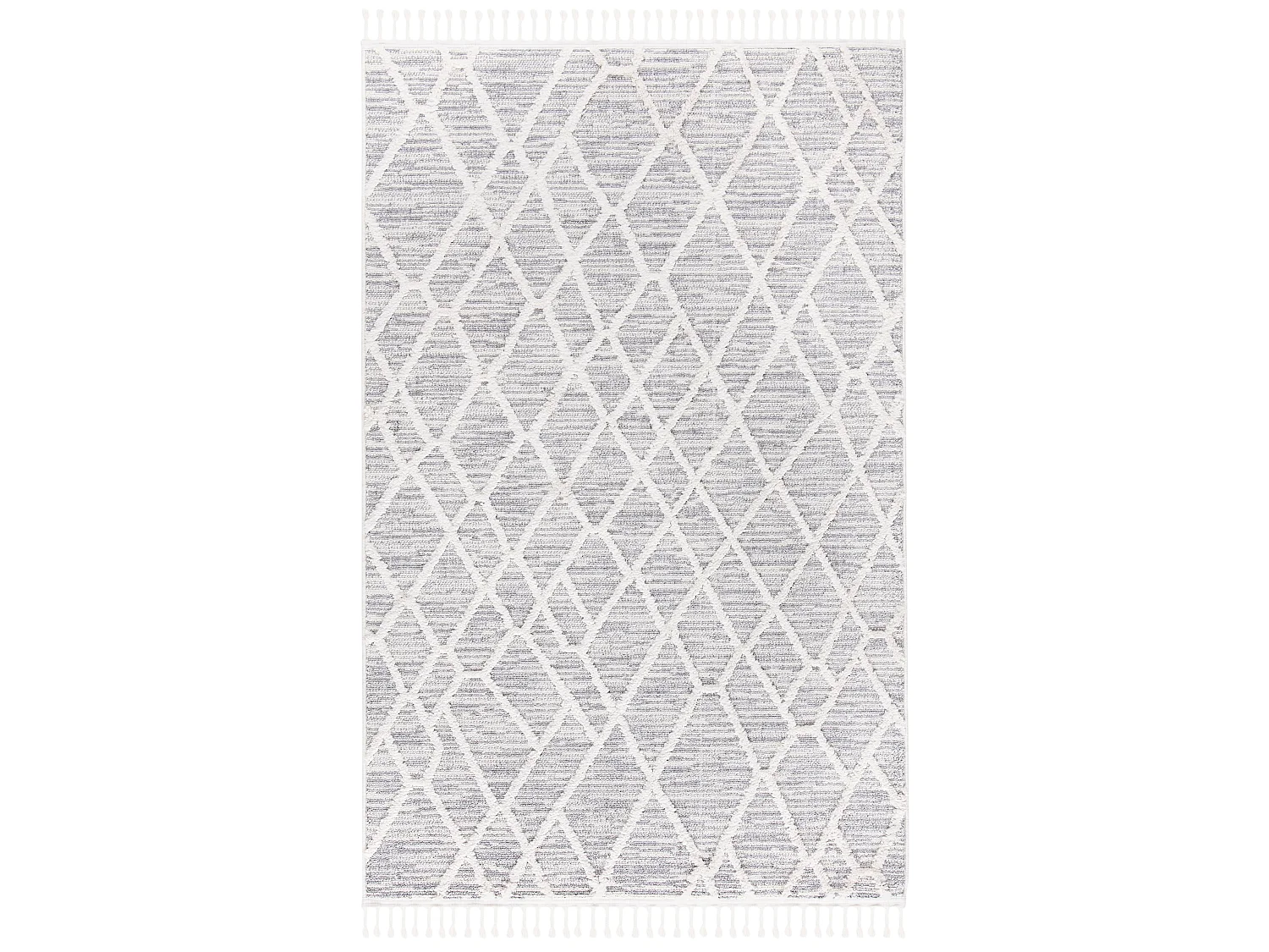 Tapis Neutre/Gris 122 X 183 cm - Lucille