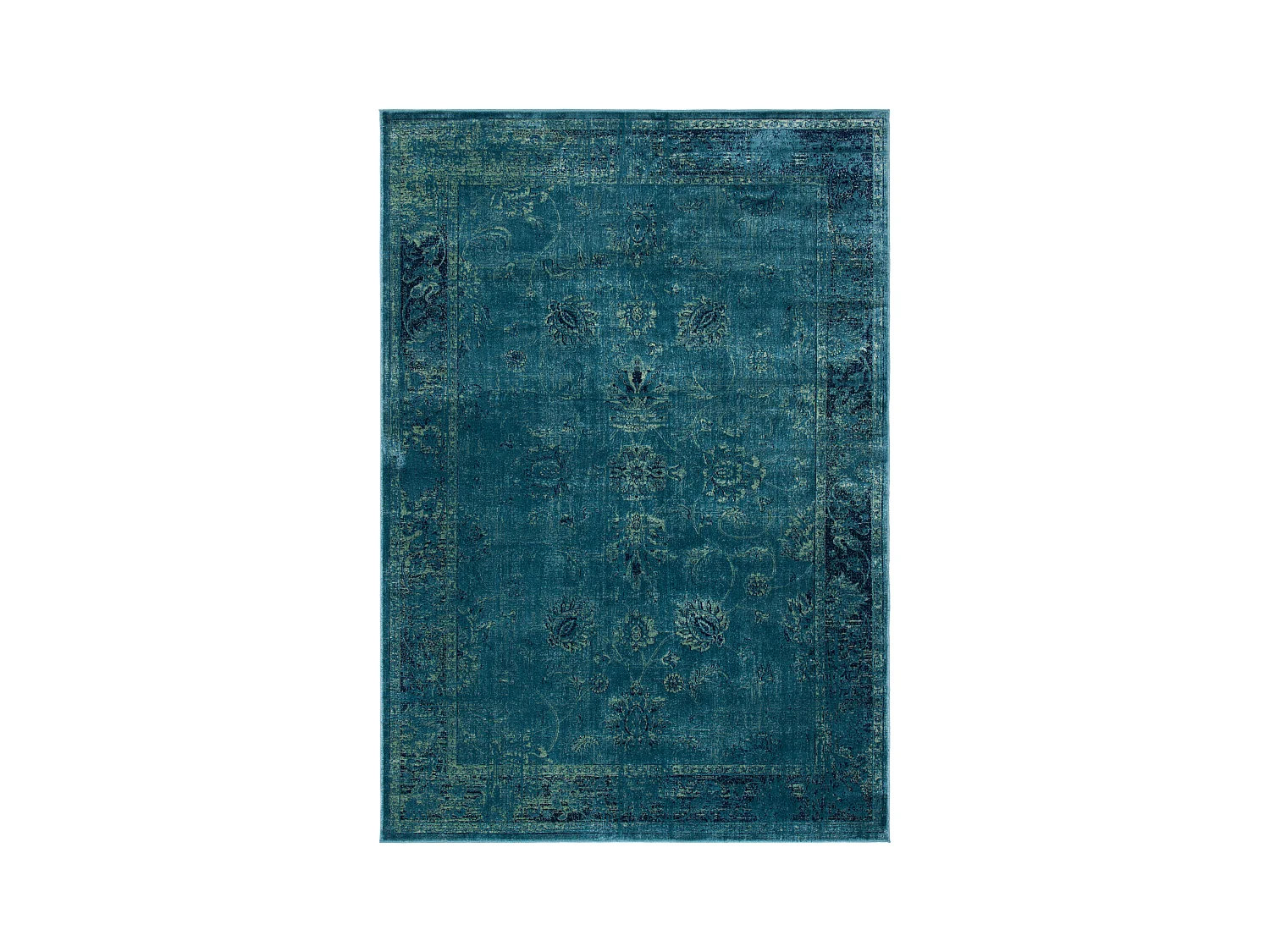 Tapis Bleu/Multicolore 160 X 229 cm - Peri