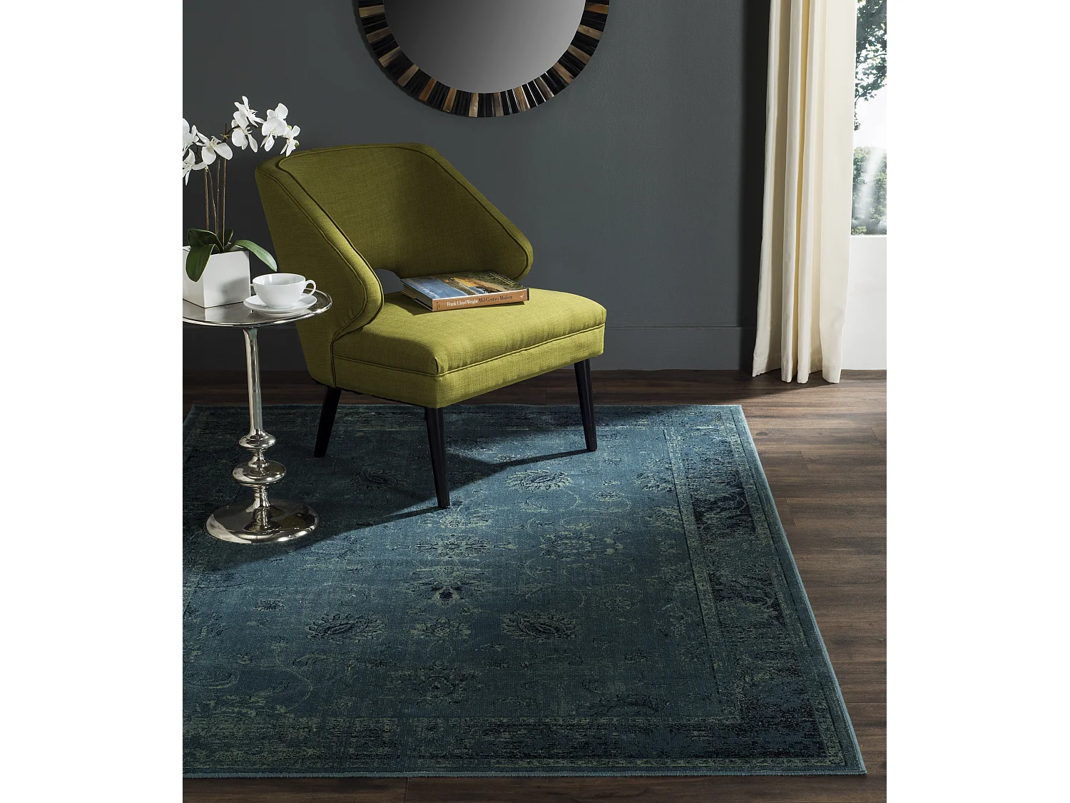 Tapis Bleu/Multicolore 160 X 229 cm - Peri