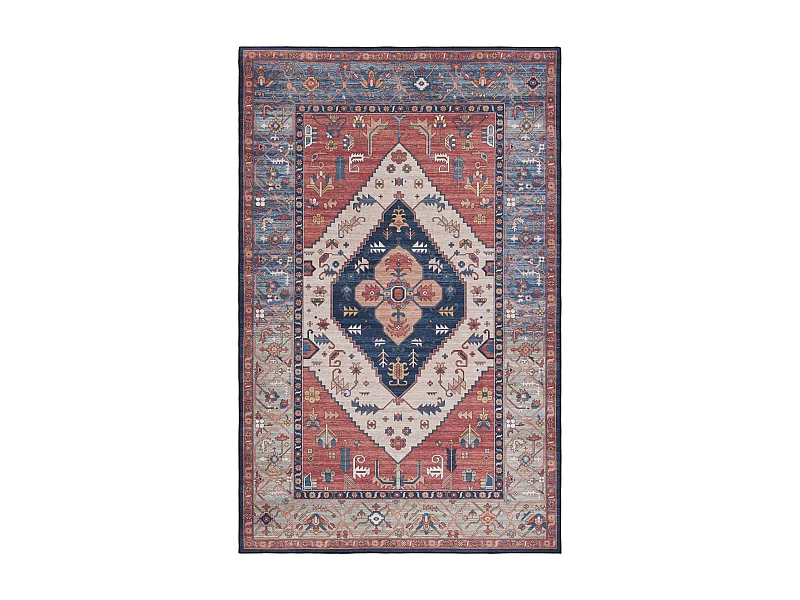 Tapis Rouille/Bleu 122 X 183 cm - Bishop
