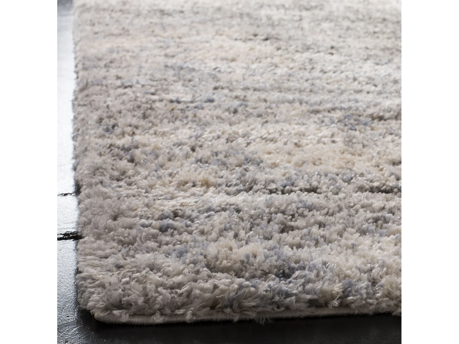 Tapis Gris Bleu/Crème 99 x 99 cm - Tiznit