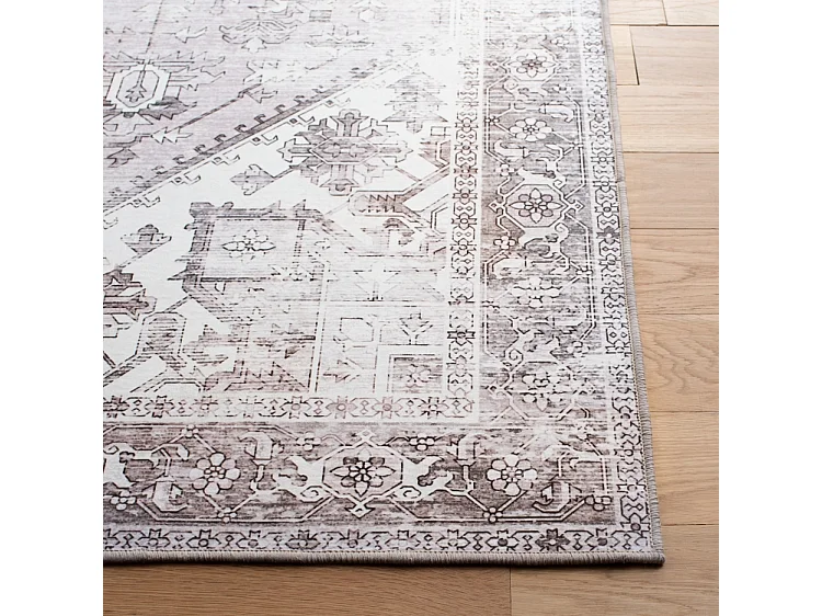 Tapis Beige/Gris 91 X 152 cm - Kushim