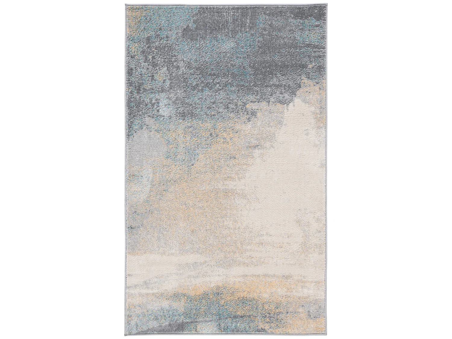 Tapis Gris/Or 122 X 183 cm - Lucija