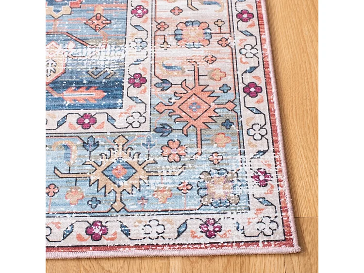 Tapis Beige/Bleu 183 X 183 cm - Tripp