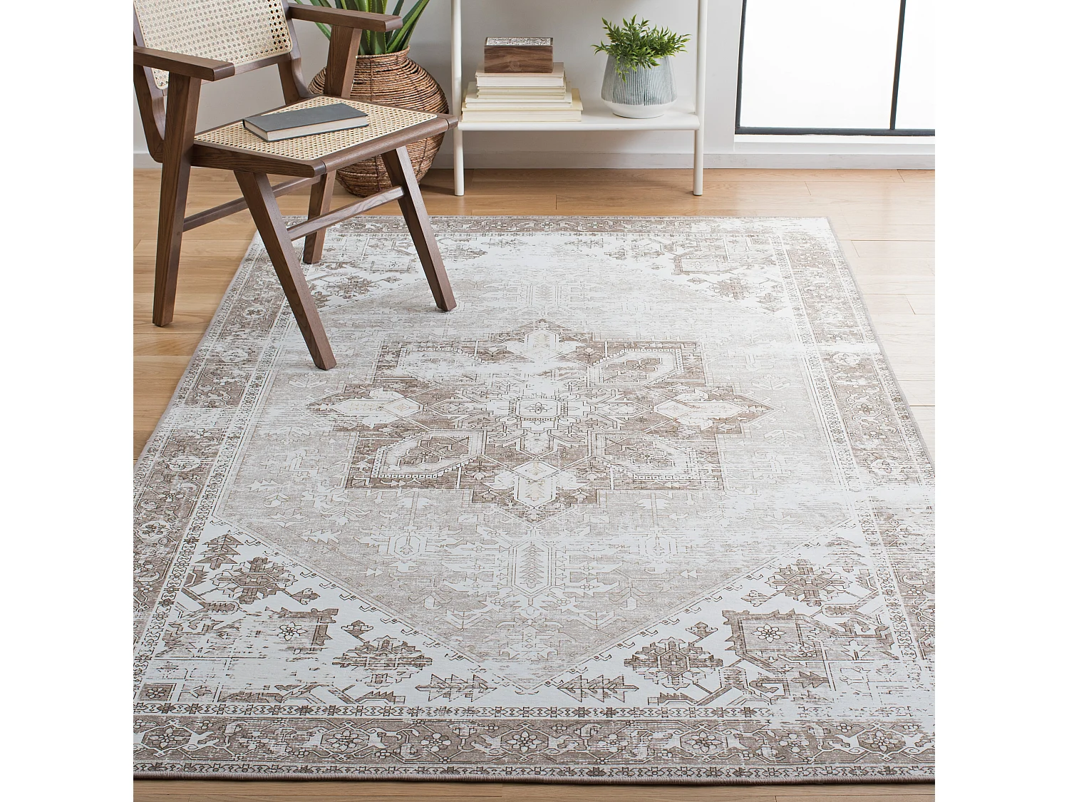 Tapis Sage/Ivoire 122 X 183 cm - Kushim