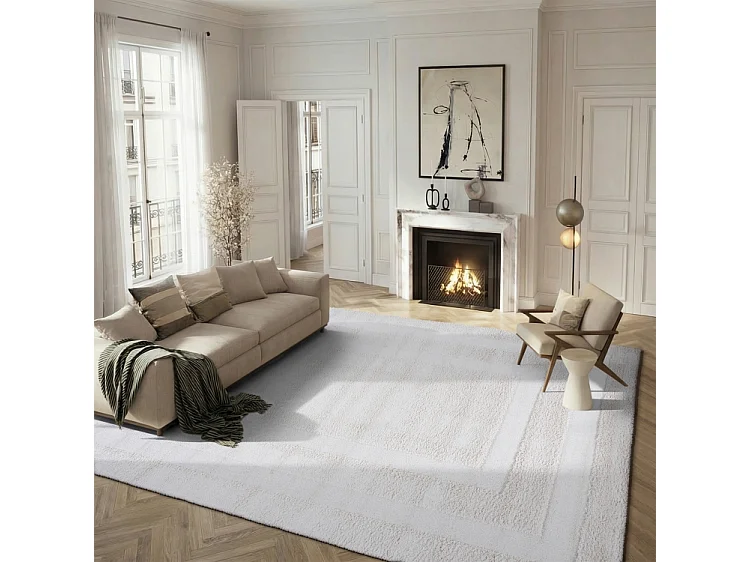 Tapis Crème/Crème 236 x 305 cm - Zaniyah