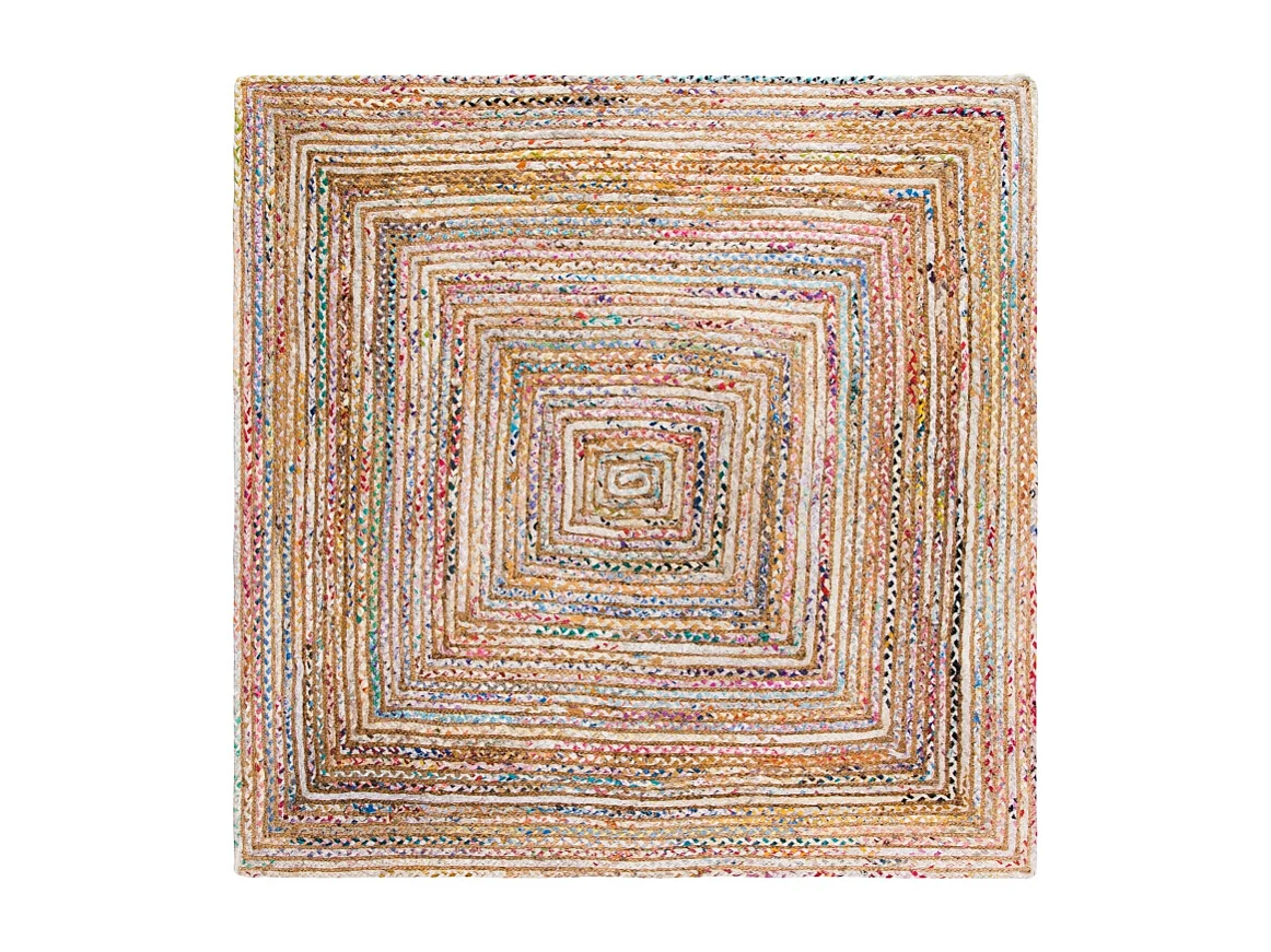 Tapis Beige/Multicolore 122 X 122 cm - Jessamine