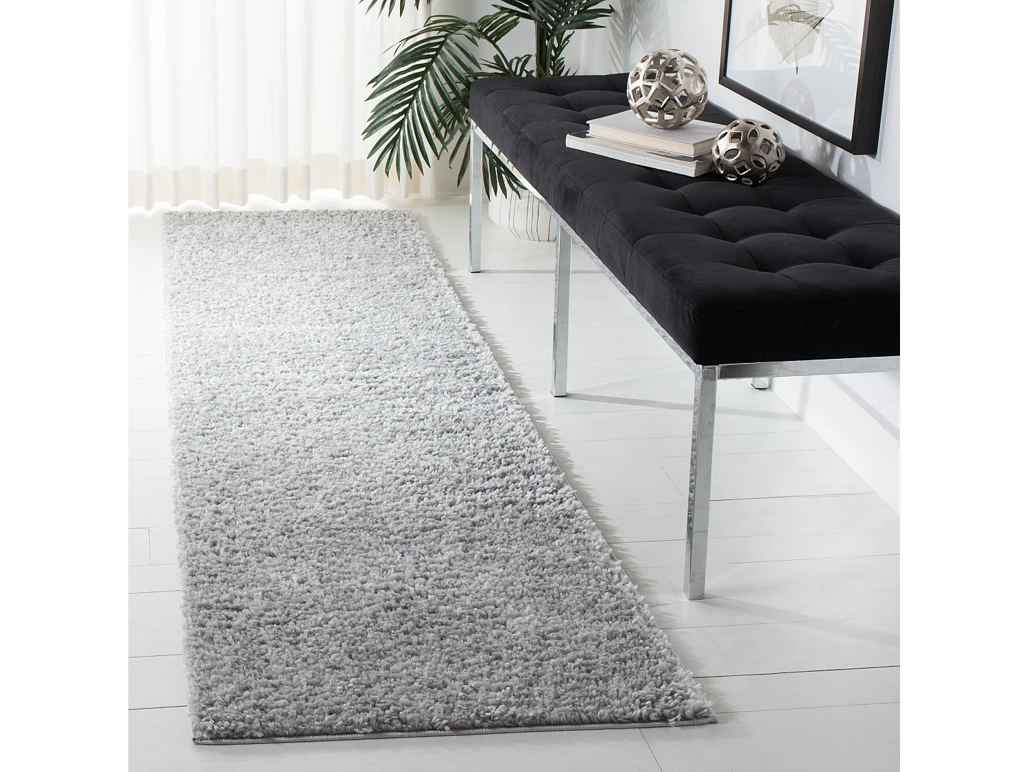 Tapis Argent 69 X 183 cm - Lola