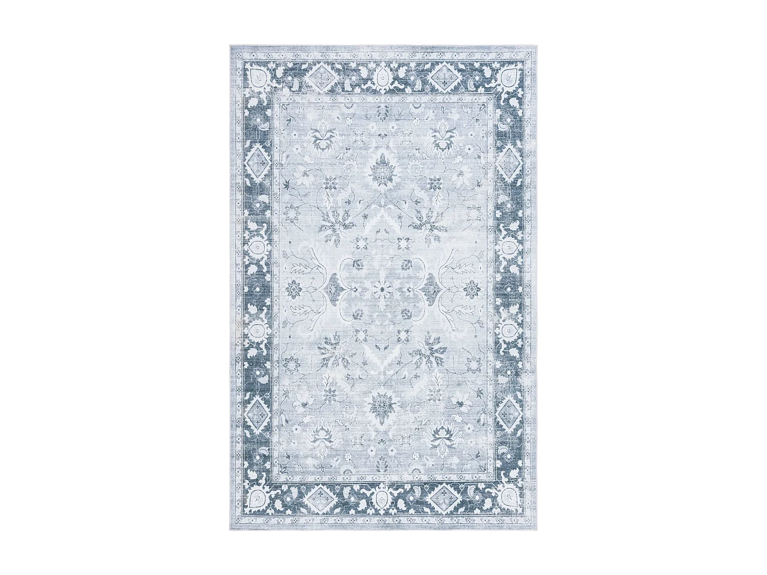 Tapis Gris clair/Gris vert 244 X 305 cm - Cadence