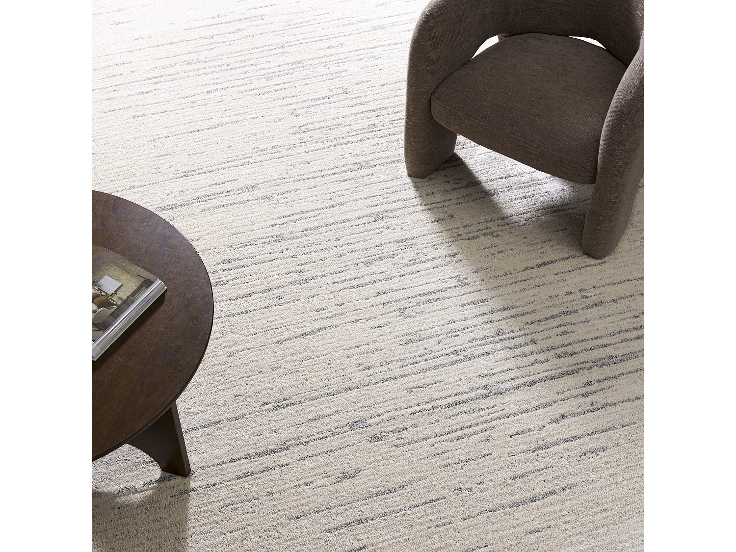 Tapis Ivoire/Gris 235 x 305 cm - Chester