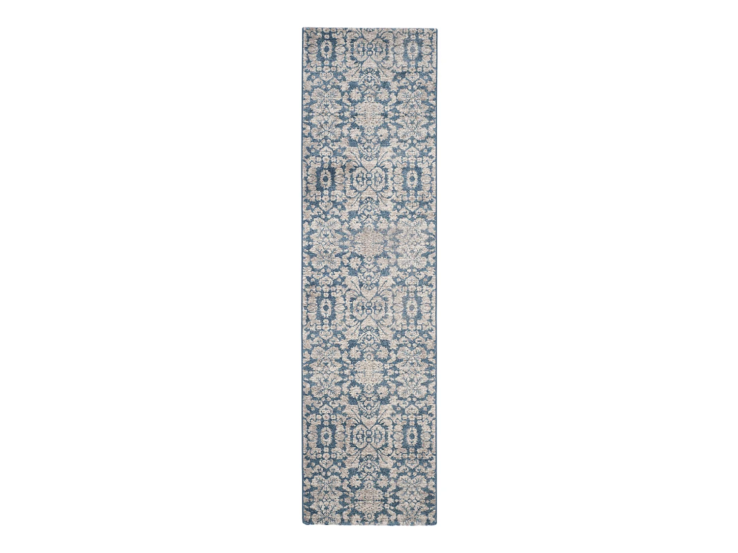 Tapis Bleu/Neutre 66 X 183 cm - Paros