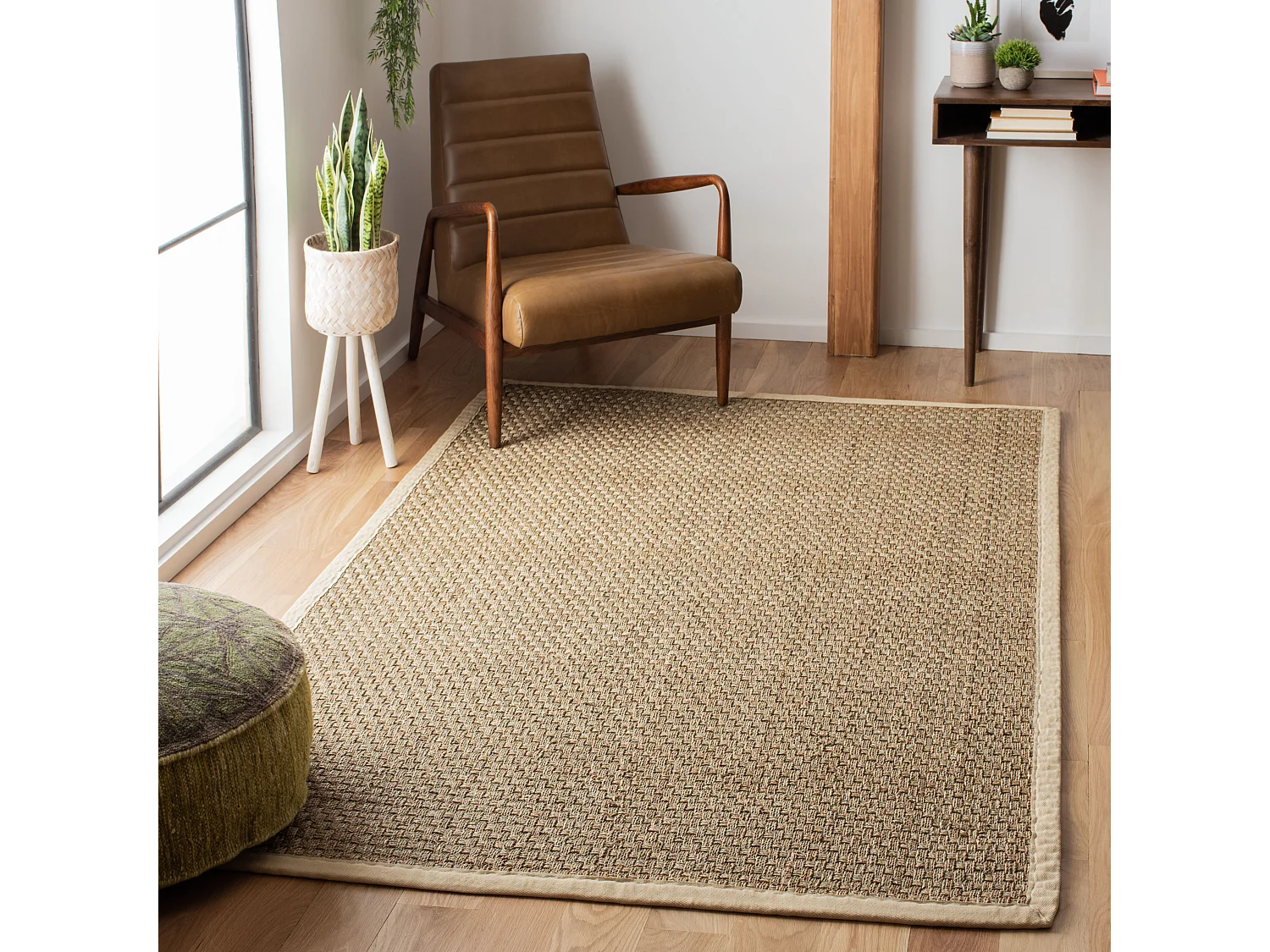 Tapis Naturel/Ivoire 152 X 244 cm - Roselyn