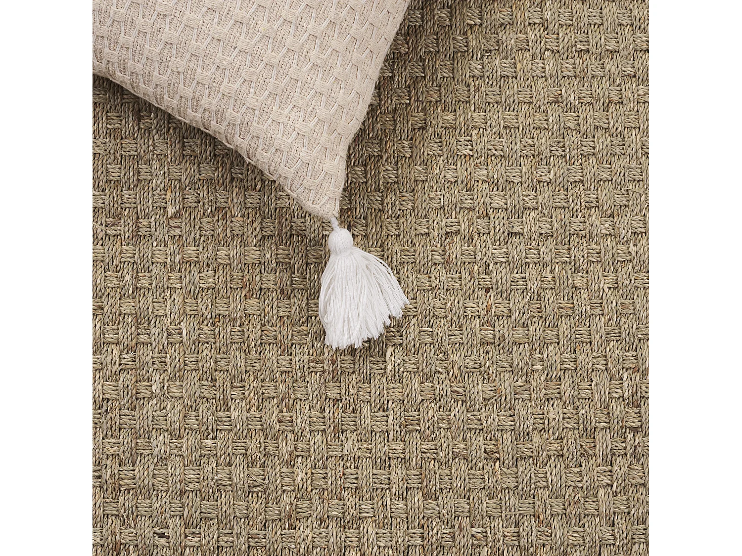 Tapis Naturel/Ivoire 152 X 244 cm - Roselyn