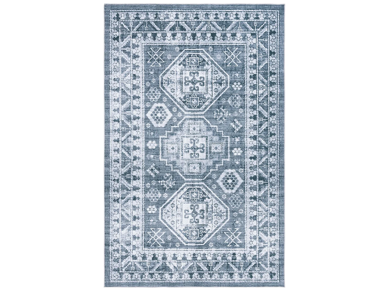Tapis Gris Vert/Ivoire 152 X 244 cm - Fatima