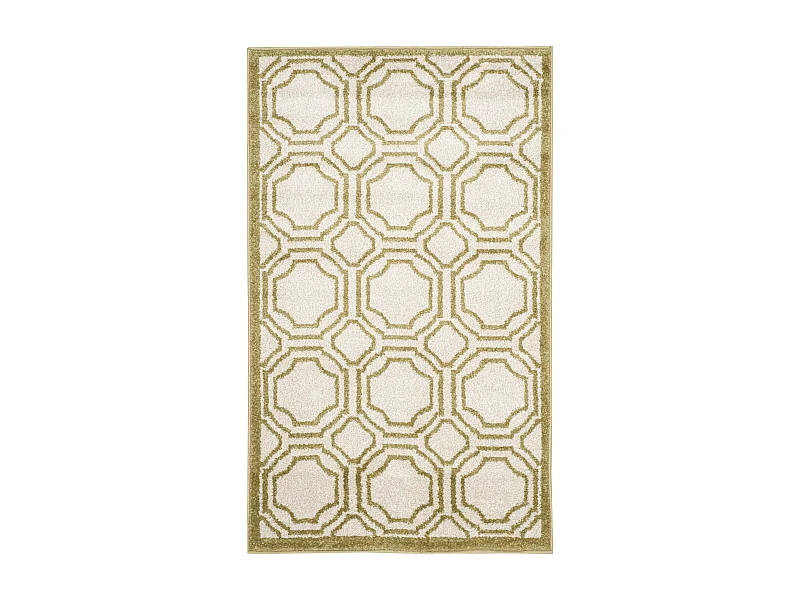 Tapis Neutre/Vert 76 X 122 cm - Ferrat