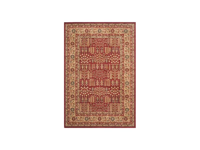 Tapis Rouge/Neutre 201 X 279 cm - Marco