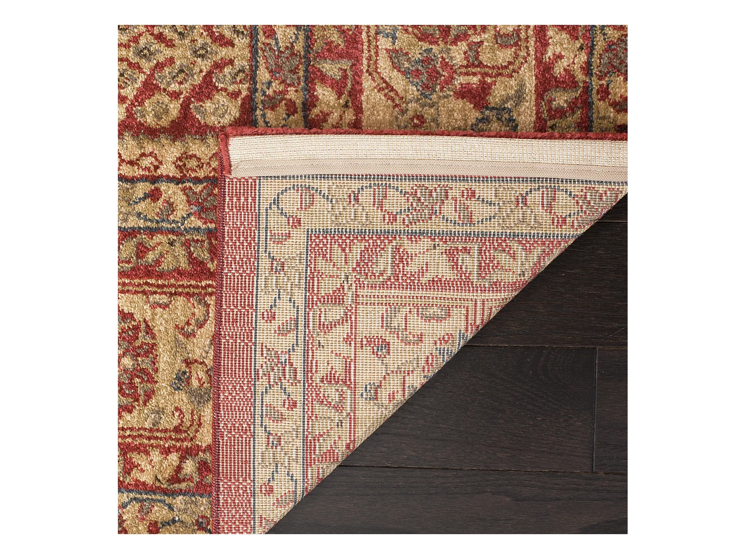 Tapis Rouge/Neutre 201 X 279 cm - Marco