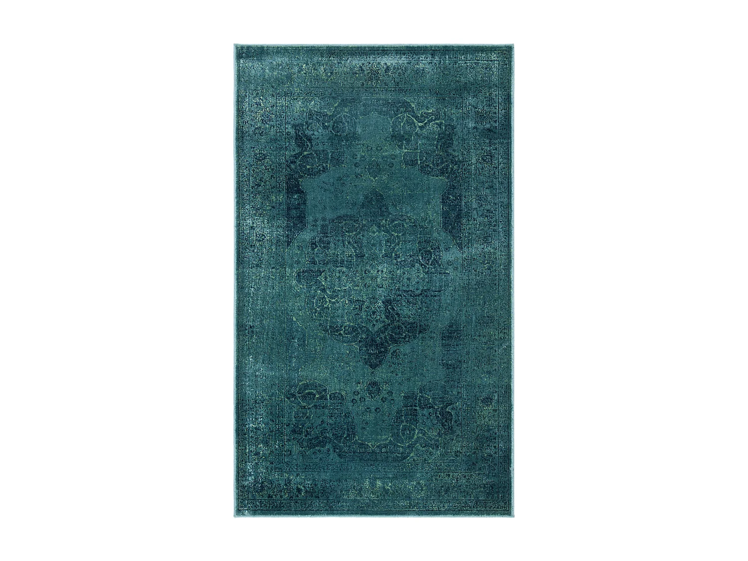 Tapis Bleu/Multicolore 99 X 170 cm - Chloe