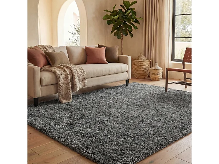 Tapis Gris 122 X 122 cm - Lola