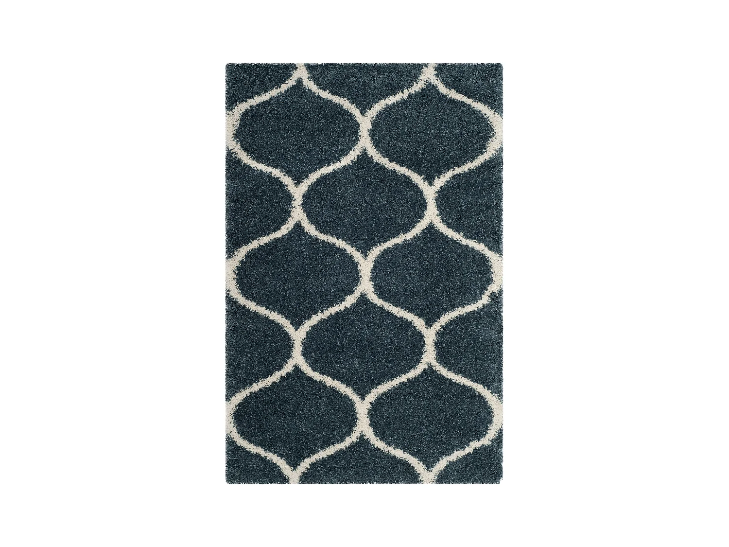 Tapis Bleu/Neutre 122 X 183 cm - Zoey