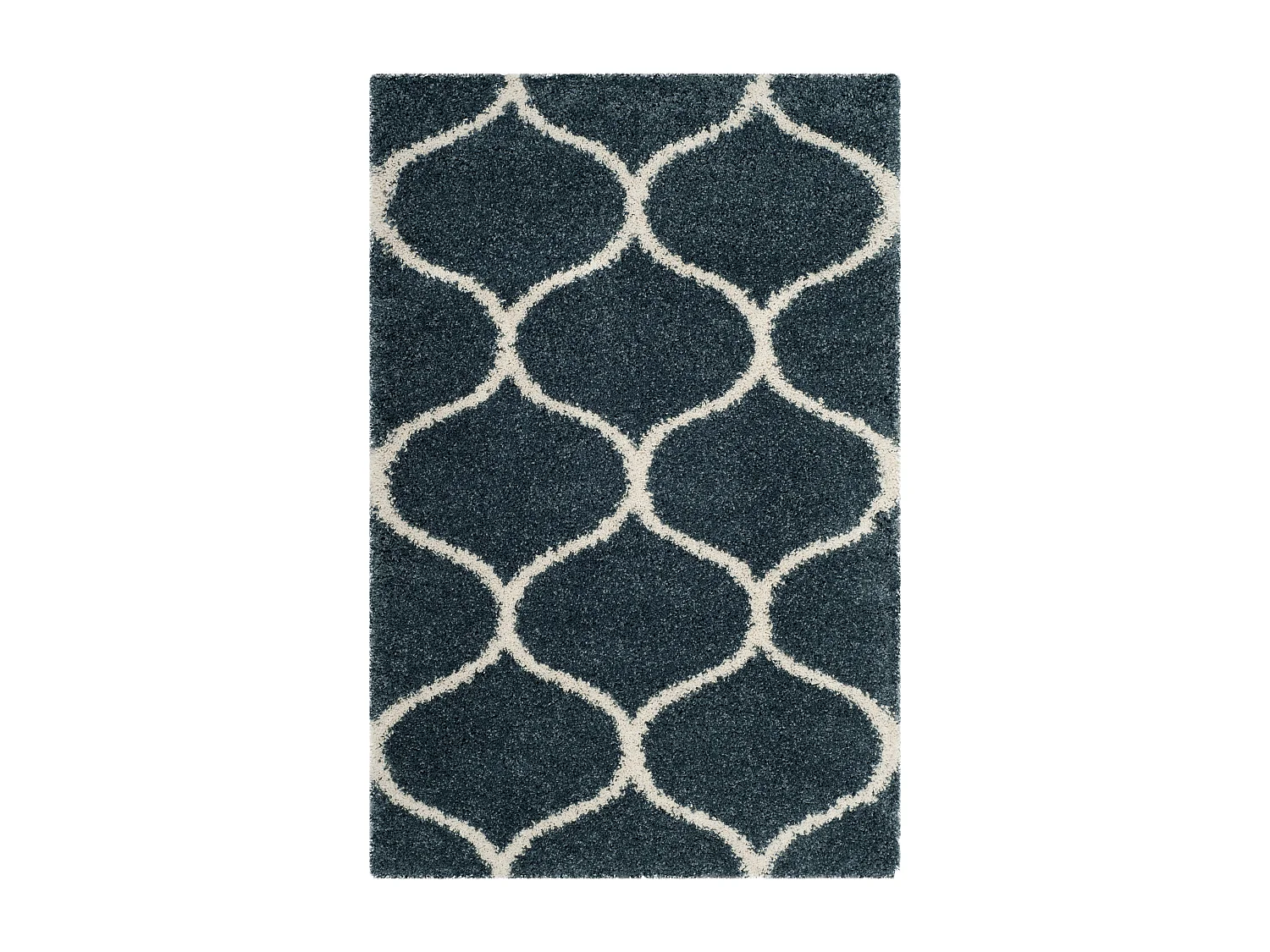 Tapis Bleu/Neutre 122 X 183 cm - Zoey