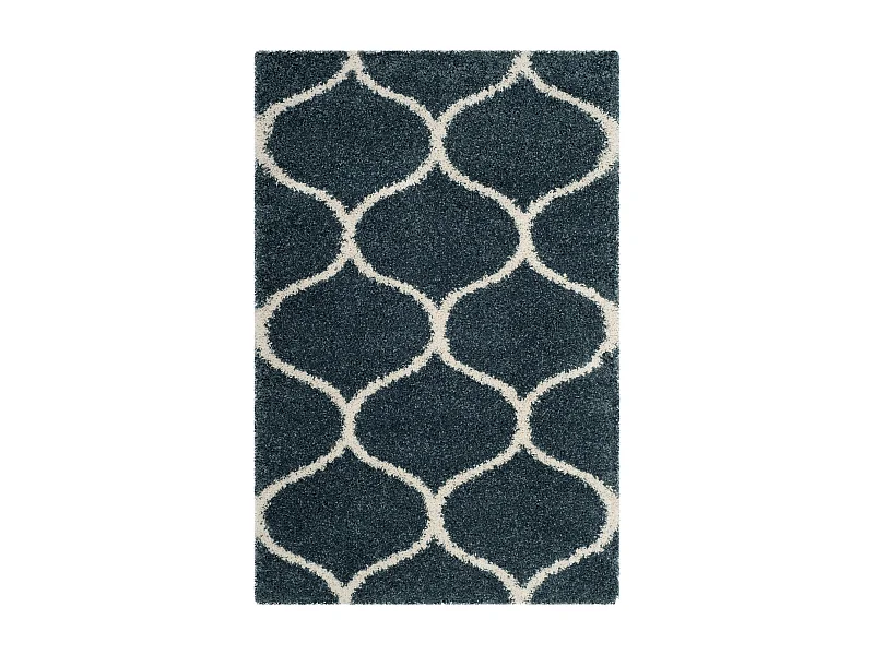 Tapis Bleu/Neutre 122 X 183 cm - Zoey