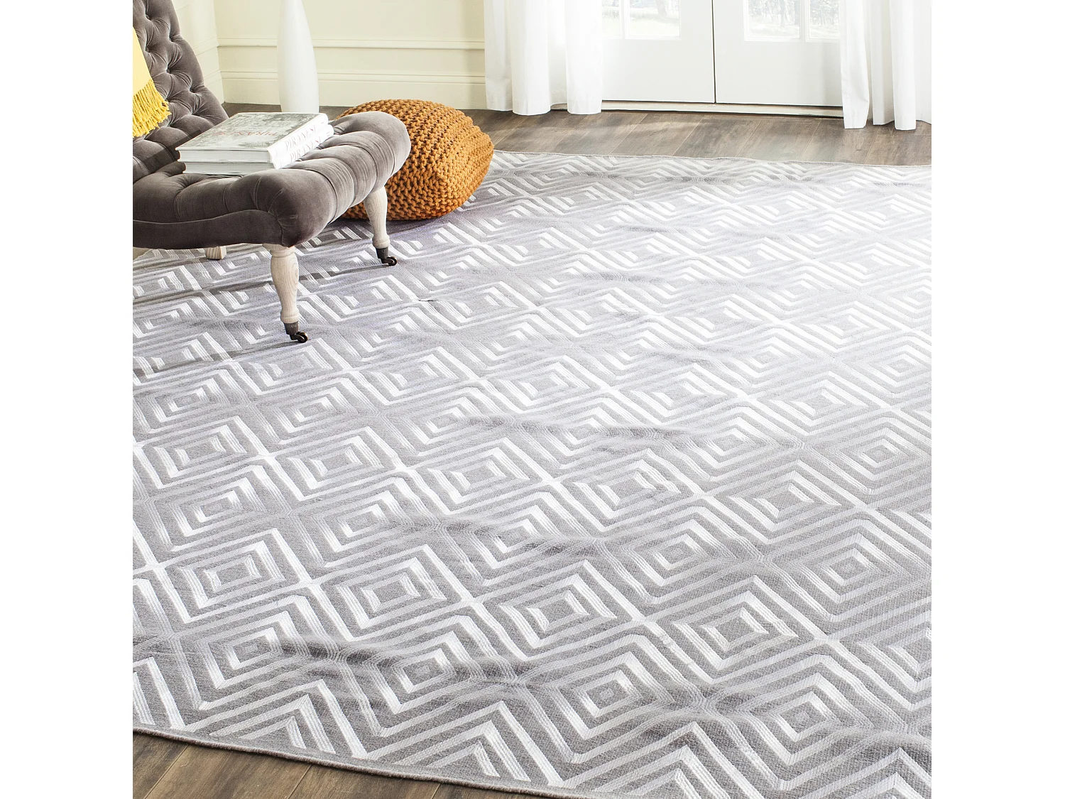 Tapis Gris 244 X 305 cm - Kotori