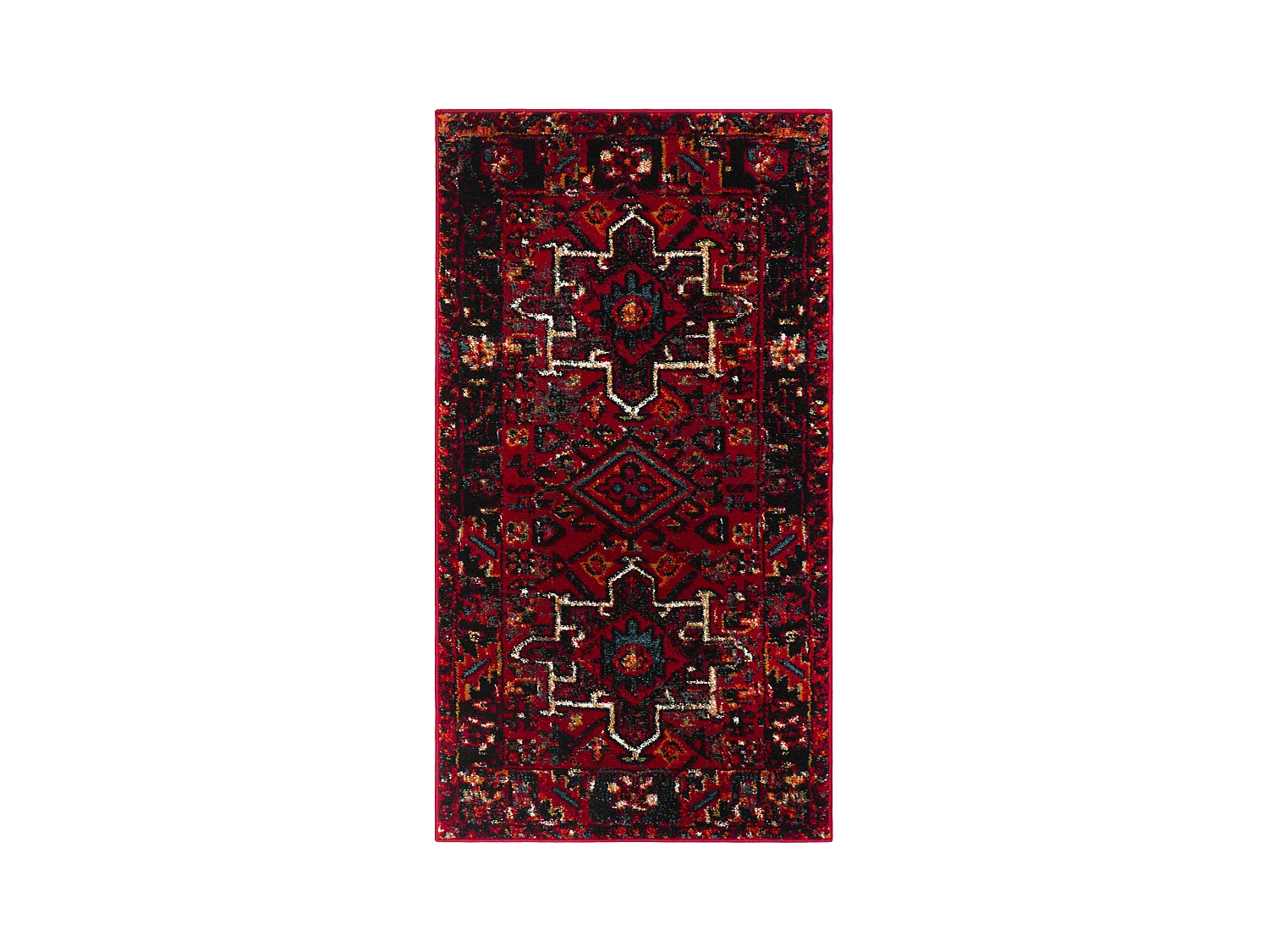 Tapis Rouge/Multicolore 69 X 122 cm - Henley