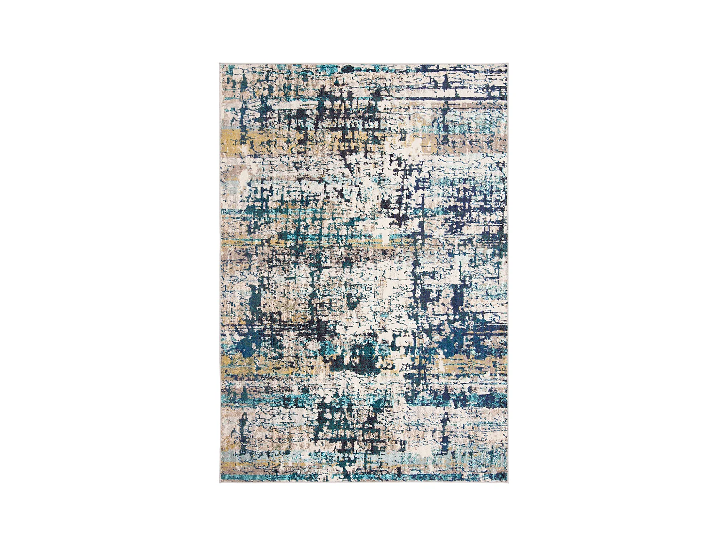 Tapis Neutre/Bleu 122 X 183 cm - Madja