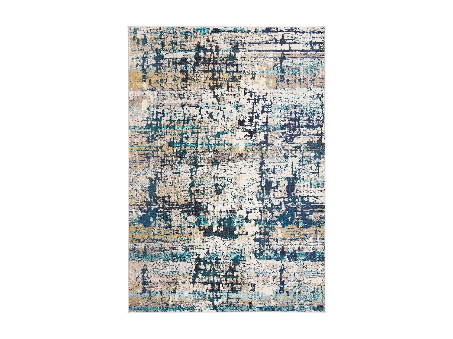 Tapis Neutre/Bleu 122 X 183 cm - Madja
