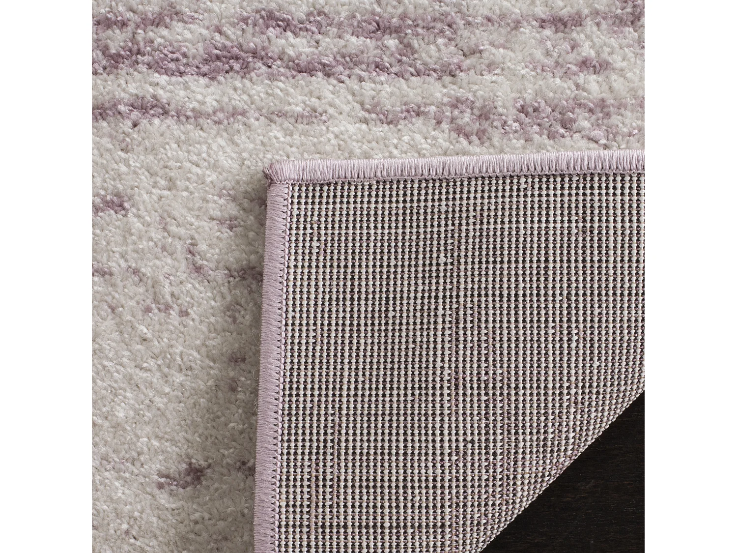 Tapis Neutre/Violet 76 X 244 cm - Marius