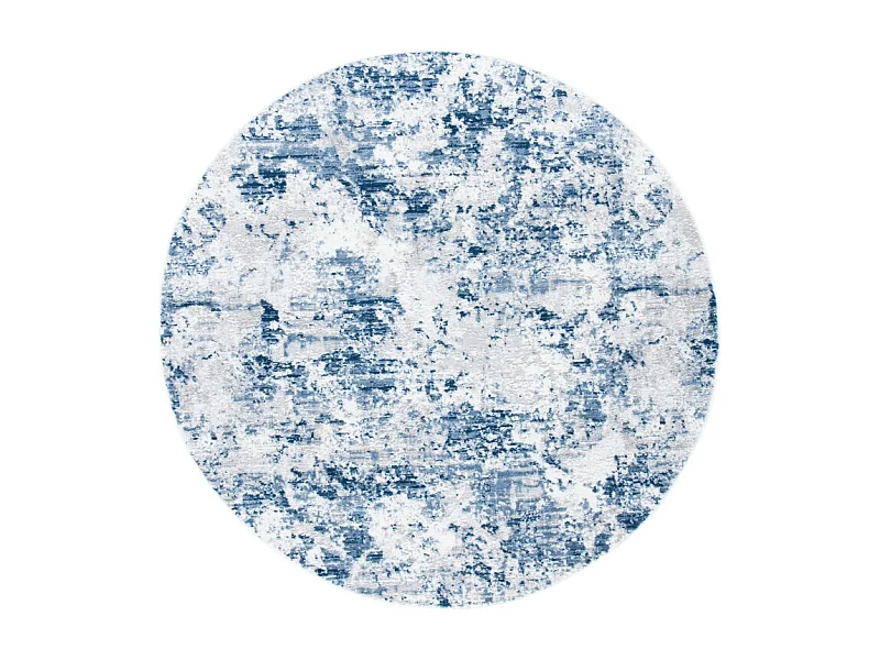 Tapis Marine/Gris 91 X 91 cm - Rhiannon