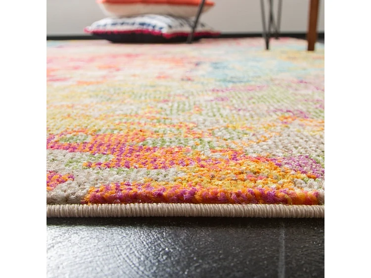 Tapis Neutre/Multicolore 183 X 274 cm - Hailey