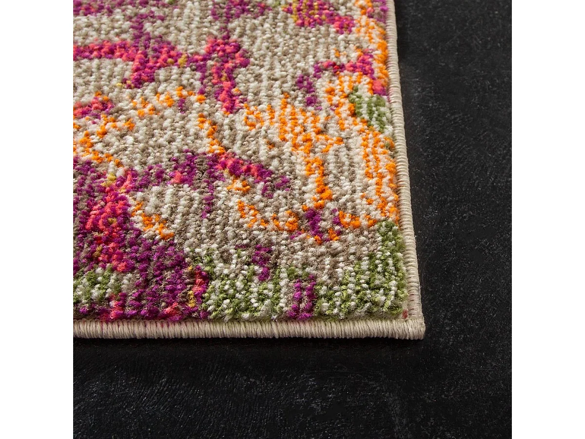 Tapis Neutre/Multicolore 183 X 274 cm - Hailey