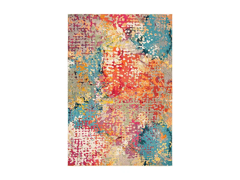 Tapis Neutre/Multicolore 183 X 274 cm - Hailey