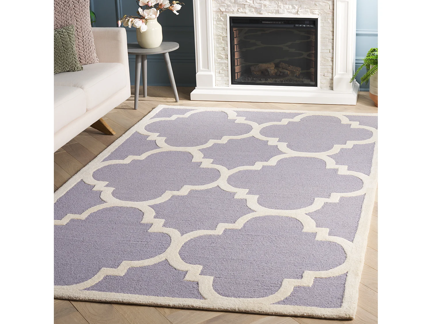 Tapis Gris/Neutre 183 X 274 cm - Lenora