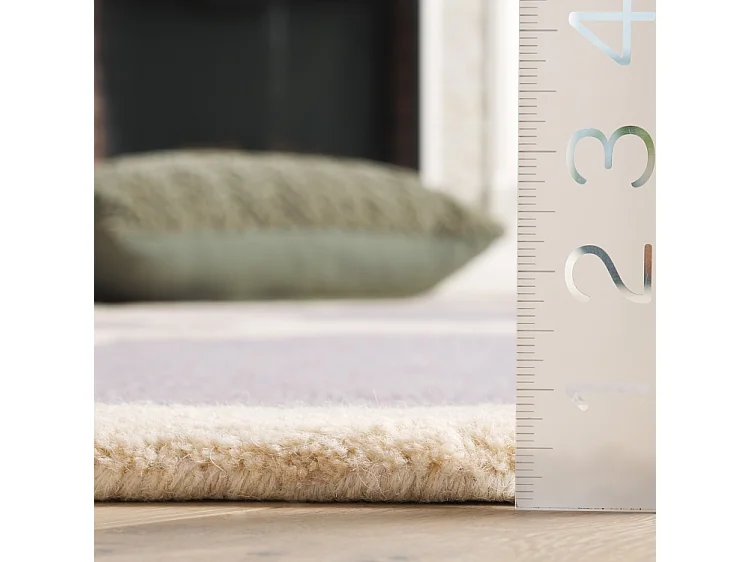 Tapis Argent/Ivoire 183 x 274 cm - Lenora