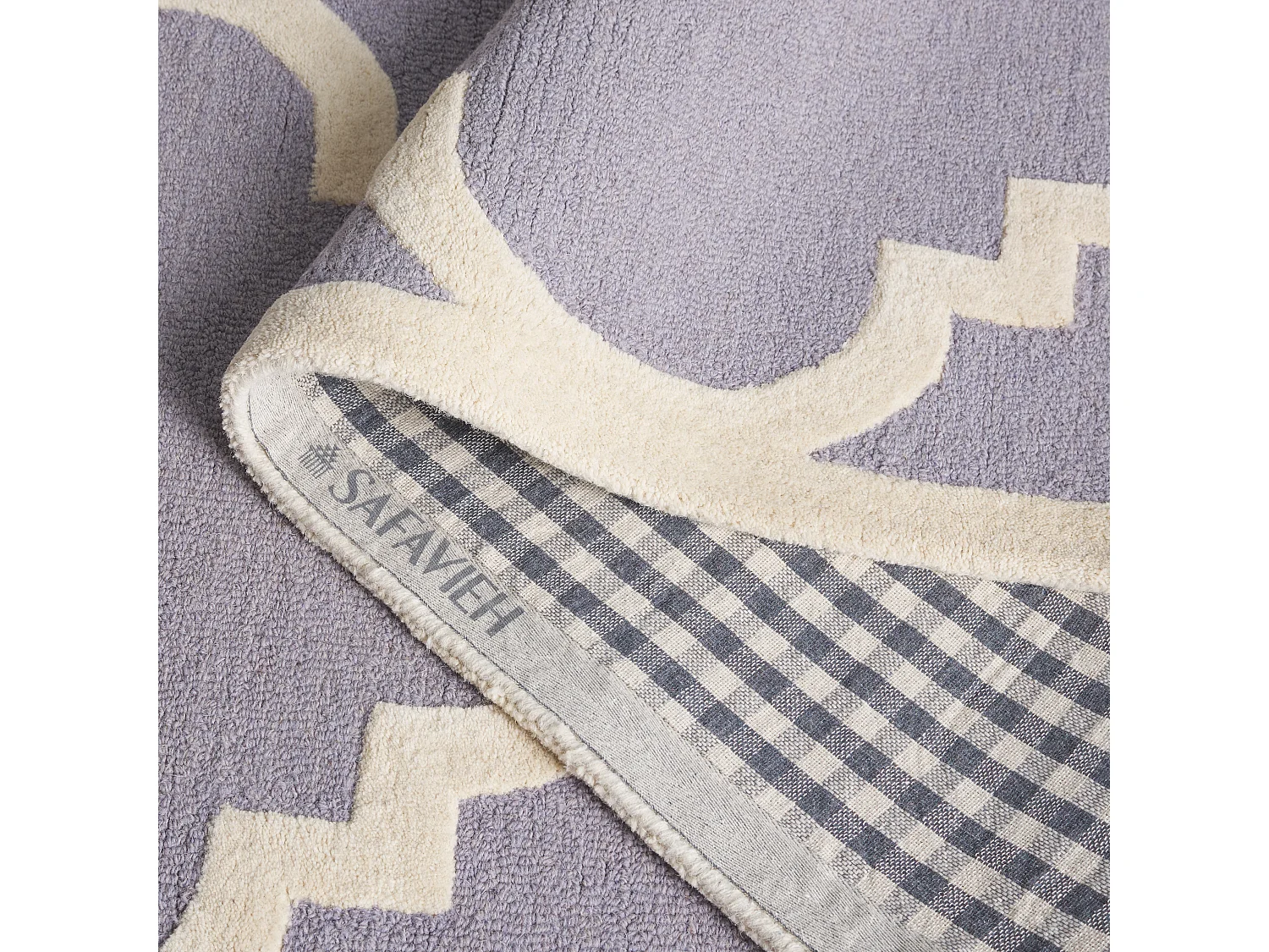 Tapis Argent/Ivoire 183 x 274 cm - Lenora