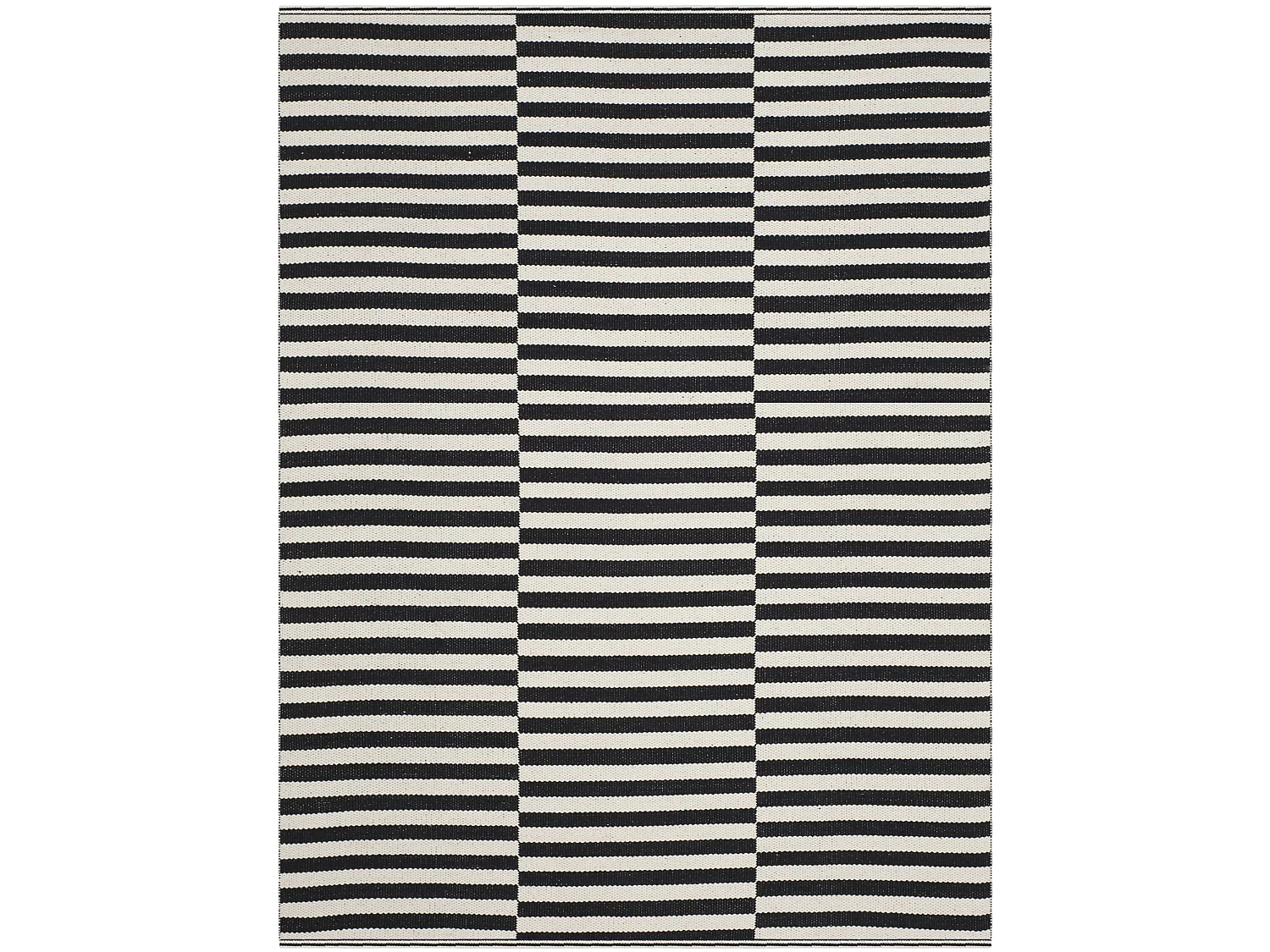 Tapis Neutre/Noir 122 X 183 cm - Arian