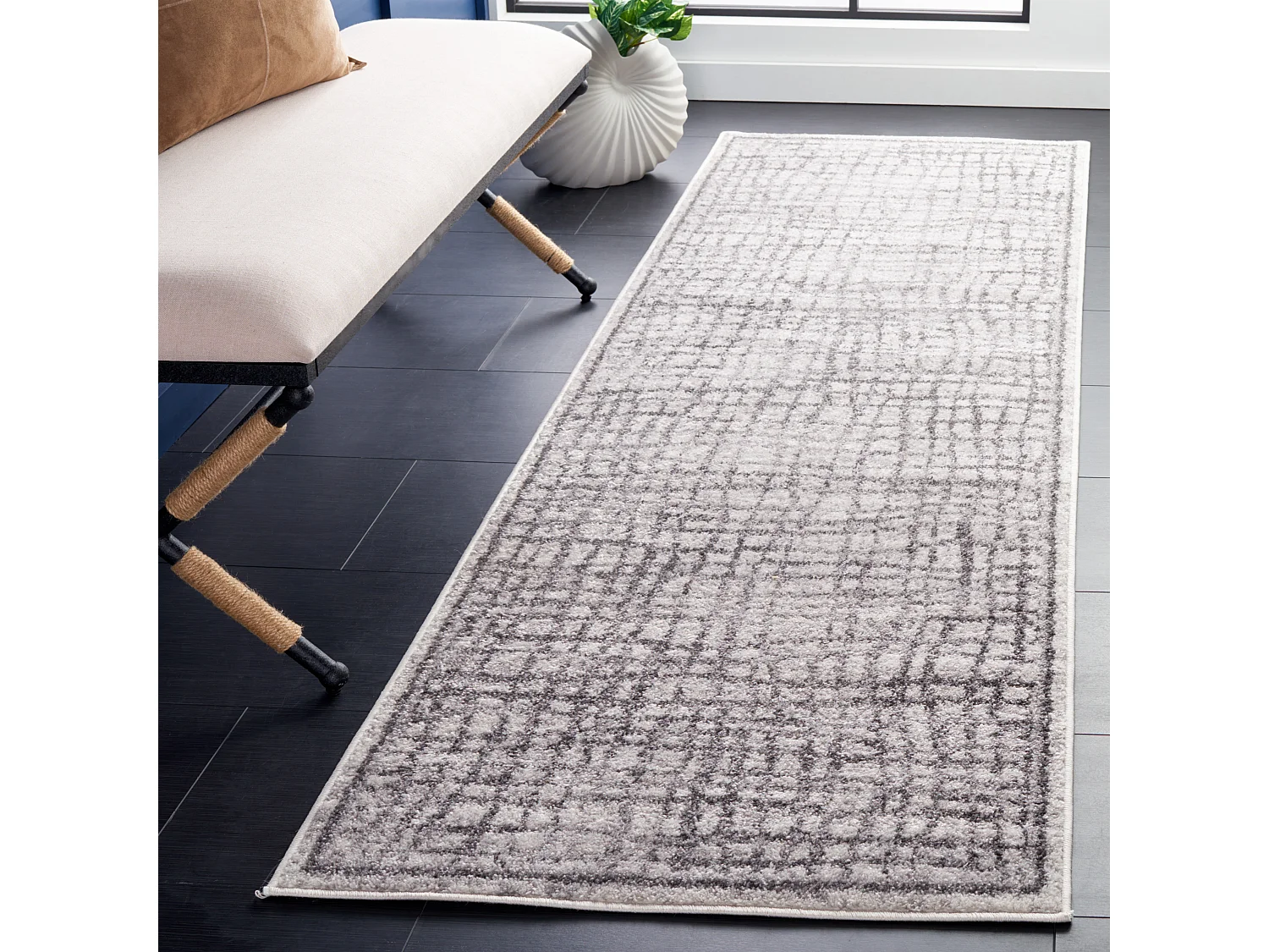 Tapis Argent 76 X 244 cm - Alani