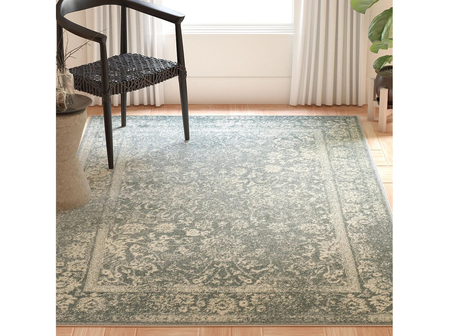 Tapis Gris/Neutre 155 X 229 cm - Lucinda