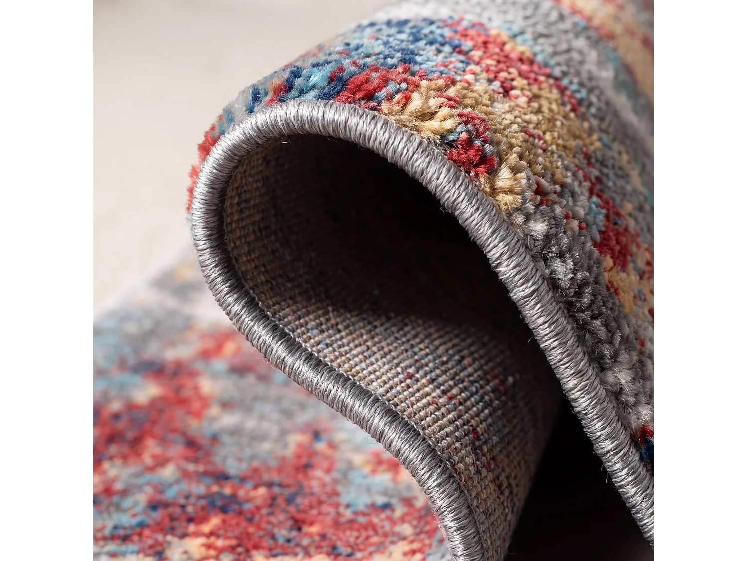 Tapis Gris/Or 201 X 201 cm - Danni