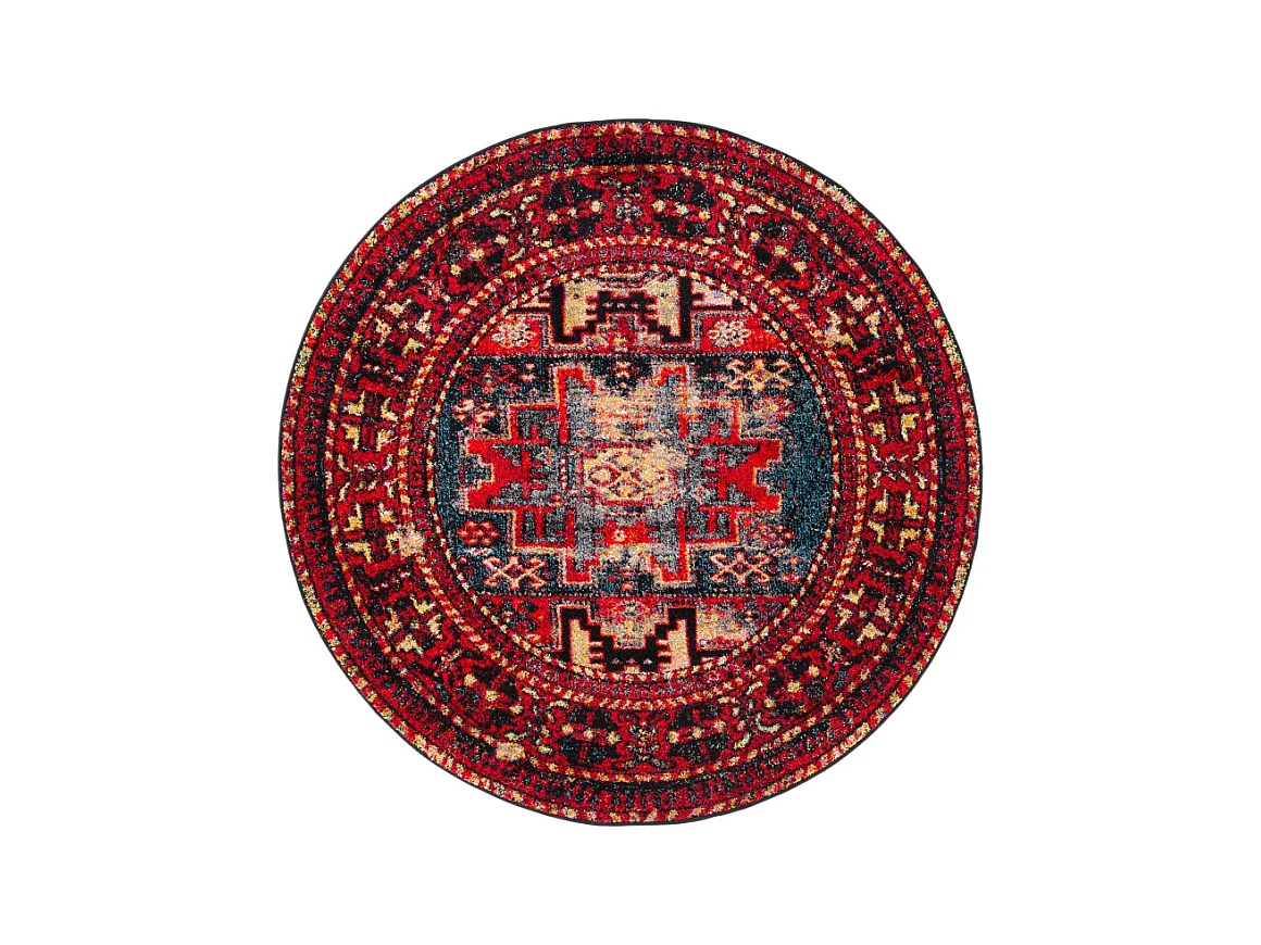 Tapis Rouge/Multicolore 91 X 91 cm - Waverly
