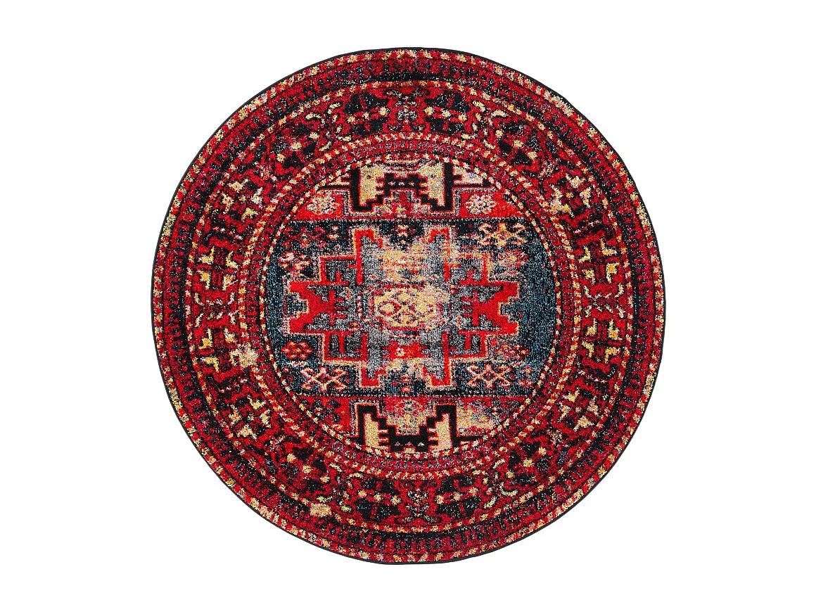 Tapis Rouge/Multicolore 91 X 91 cm - Waverly