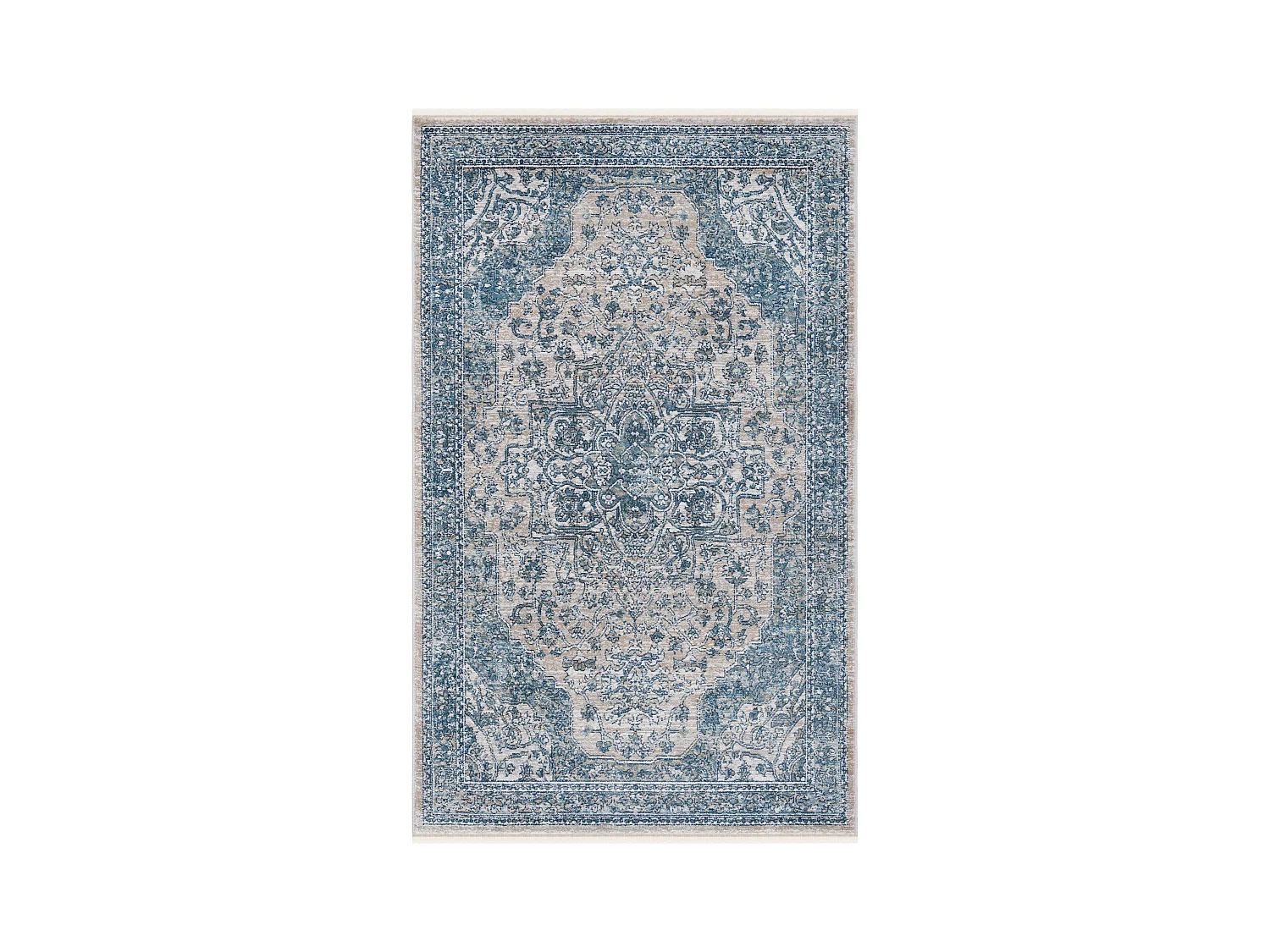 Tapis Bleu/Gris 122 X 183 cm - Kimberly
