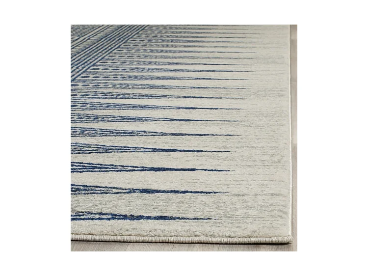Tapis Neutre/Bleu 122 X 183 cm - Gianna